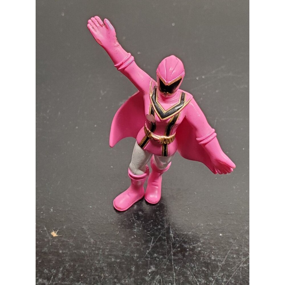 Pink Power Ranger Action Figure Toy - Vintage TM & ©BVS Collectible - 3" Tall